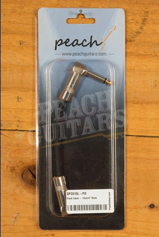 Peach Guitars 10cm Angled Patch Cable