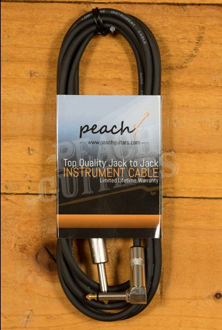 Peach Guitars 3m Angled Instrument Cable