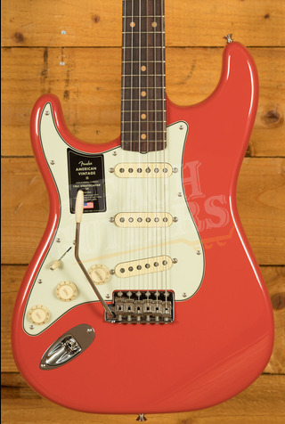 Fender American Vintage II 1961 Stratocaster | Rosewood - Fiesta Red - Left-Handed