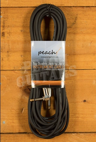 Peach Guitars 10m Angled Instrument Cable