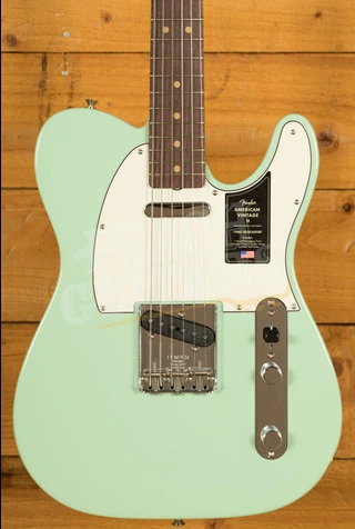 Fender American Vintage II 1963 Telecaster - Rosewood - Surf Green