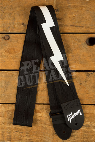 Gibson The Lightning Bolt Seatbelt Strap (Black)