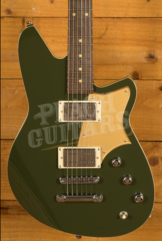 Reverend Bolt-On Series | Descent RA Baritone - Army Green - Rosewood *B-Stock*