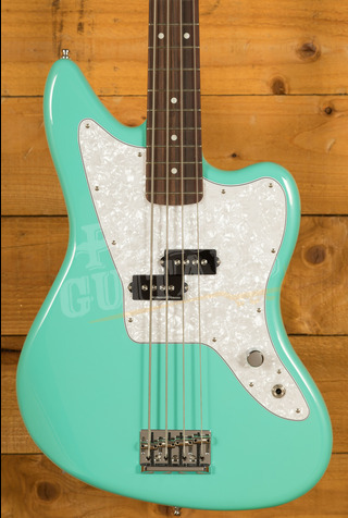 Fender Limited Edition Mark Hoppus Jaguar Bass | Sea Foam Green