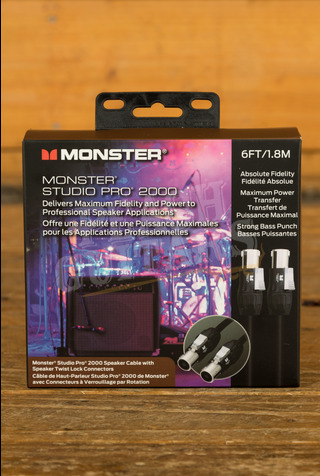 Monster Prolink Studio Pro 2000 Speaker Cables