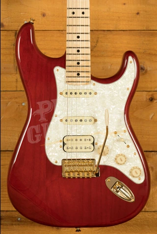 Fender Tash Sultana Stratocaster - Maple - Transparent Cherry