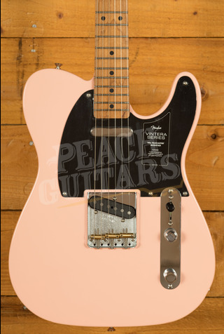 Fender Limited Edition Vintera '50s Telecaster Modified | Roasted Maple - Shell Pink *B-Stock*