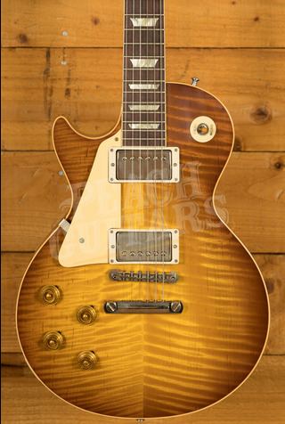 Gibson Custom '59 Les Paul Standard Golden Poppy Burst VOS - Left Handed