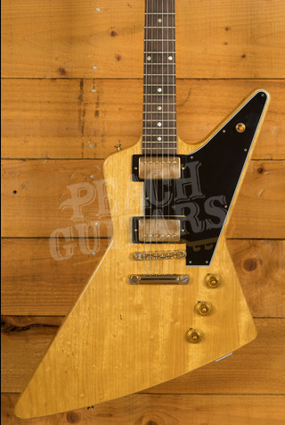 Gibson Custom 1958 Korina Explorer Black Pickguard