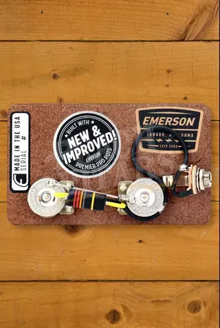 Emerson Les Paul Junior Prewired Kit - 550K Pots