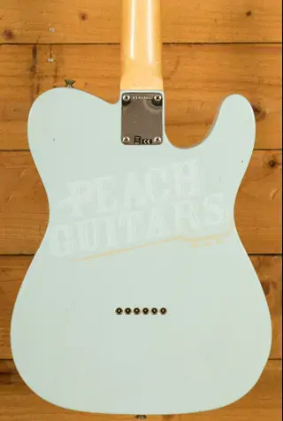 Fender Custom Shop 60 Tele Left-Handed - Journeyman Relic Sonic Blue