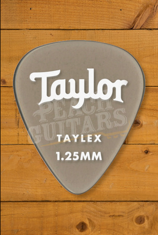 Taylor TaylorWare | Premium 351 Taylex Ultra Guitar Picks - 1.25mm - 6 Pack