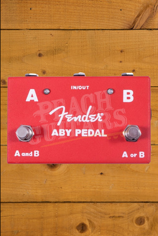 Fender Accessories | 2-Switch ABY Pedal - Red