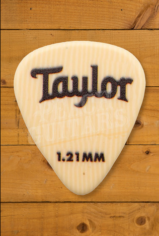 Taylor TaylorWare | Premium DarkTone Ivoroid 351 Guitar Picks - 1.21mm - 6 Pack
