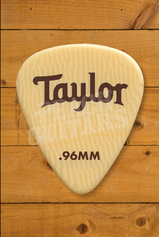Taylor TaylorWare | Premium DarkTone Ivoroid 351 Guitar Picks - .96mm - 6 Pack