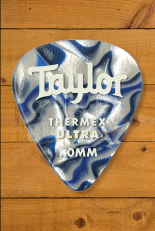 Taylor Premium 351 Thermex Ultra Picks Blue Swirl 1.0