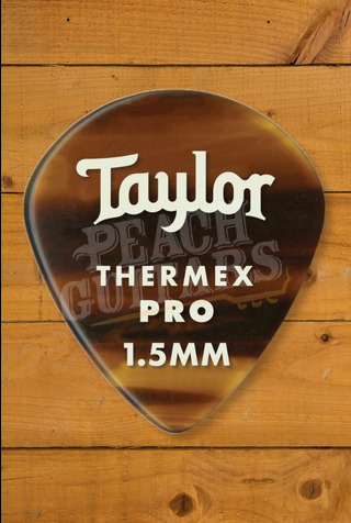 Taylor TaylorWare | Premium 651 Thermex Pro Guitar Picks - Tortoise Shell - 1.50mm - 6 Pack
