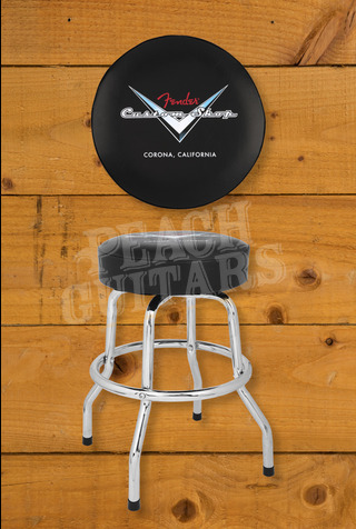 Fender Accessories | Custom Shop Chevron Logo Barstool 24"