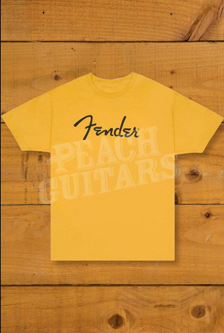 Fender Accessories | Spaghetti Logo T-Shirt - Butterscotch Blonde