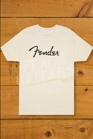 Fender Spaghetti Logo T-Shirt | Olympic White