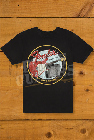 Fender Lifestyle | 1946 Guitars & Amplifiers T-Shirt - Vintage Black