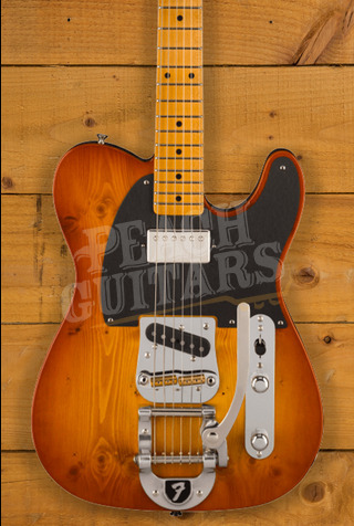 Fender Custom Shop MB Jason Smith '50s Pine Top Tele w/Bigsby NOS Tobacco Sunburst