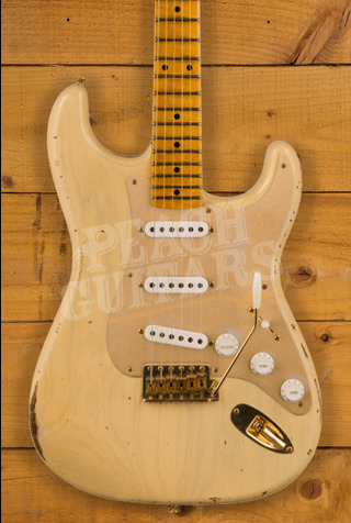 Fender Custom Shop LTD '55 Bone-Tone Strat Relic Aged Honey Blonde