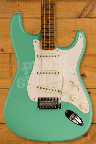 Fender Custom Shop Limited Edition Roasted '50s Strat DLX Closet Classic | Faded Aged Seafoam Green