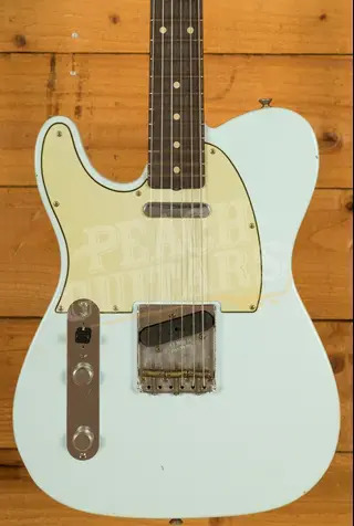 Fender Custom Shop 60 Tele Left-Handed - Journeyman Relic Sonic Blue