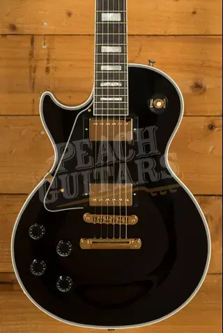 Gibson Custom Les Paul Custom w/Ebony Fingerboard Gloss | Ebony *Left-Handed*