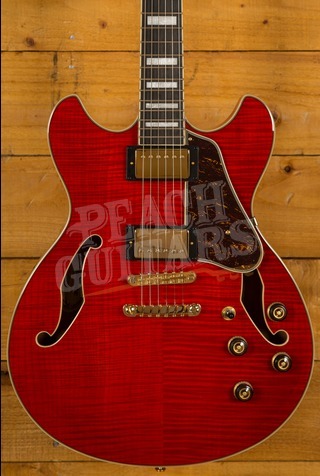 Ibanez AS Artcore Expressionist | AS93FM - Transparent Cherry Red