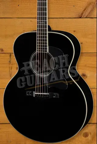 Eastman AC330E - Ebony - Black w/LR Baggs Element