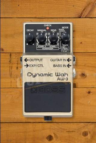 BOSS AW-3 Dynamic Wah Guitar & Bass Pedal