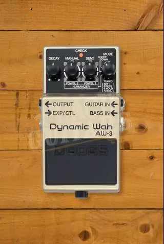 BOSS AW-3 Dynamic Wah Guitar & Bass Pedal