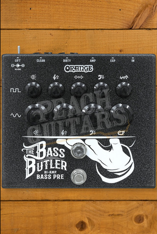 Orange Pedals | The Bass Butler - Bi-Amp Bass Pre