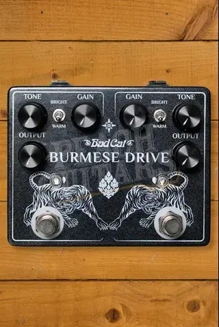 Bad Cat Burmese Drive - Dual Vintage Overdrive Pedal