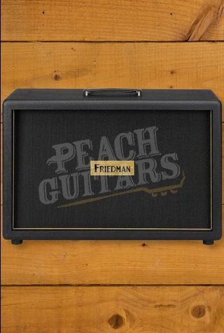 Friedman Horizontal 212 | 2x12 Cabinet - Black Grill