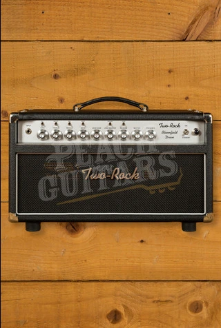 Two-Rock Bloomfield Drive 100/50 Watt Head with Silver Knob Black
