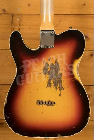 Fender Custom Shop 60 Tele - Custom Heavy Relic 3-Tone Sunburst