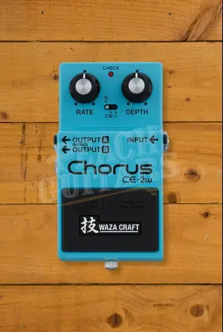BOSS CE-2w Waza Craft Stereo Chorus Pedal