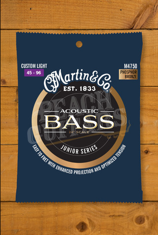 Martin Accessories | Acoustic Bass - Junior Series - Phosphor Bronze Custom Light 45-96