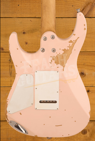 Charvel Pro-Mod Rick Graham DK24 2PT CM - Maple - Worn Shell Pink