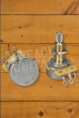 CTS 250K Audio Taper Split Shaft Long Pot - 3/8" Diameter