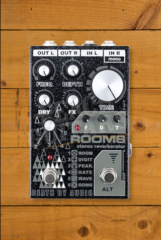 Death By Audio Rooms | Stereo Multi-Function Digital Reverb