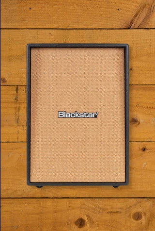 Blackstar Debut 212V Electric Guitar Amplifier Cabinet - 2x12" - Black