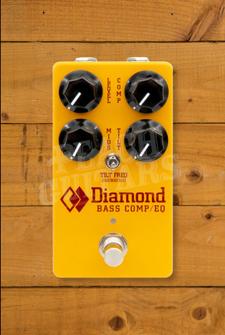 Diamond Bass Comp/EQ | Optical Bass Compressor & Tilt EQ