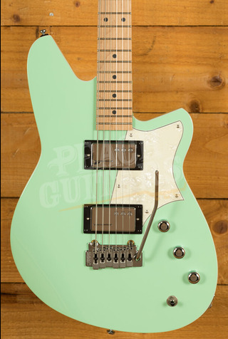 Reverend Bolt-On Series | Descent W Baritone - Oceanside Green - Roasted Maple