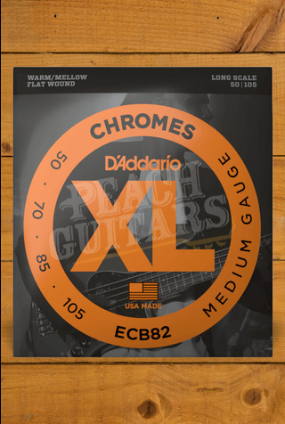 D'Addario Bass Strings | Chromes - Medium - 50-105 - Long Scale