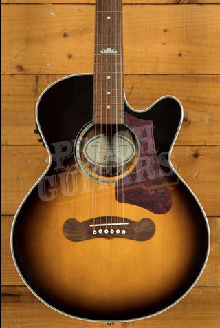 Epiphone J-200 EC Studio Parlor | Vintage Sunburst