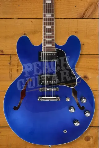 Epiphone ES-335 Block Candy Blue (Incl. Premium Gig Bag)